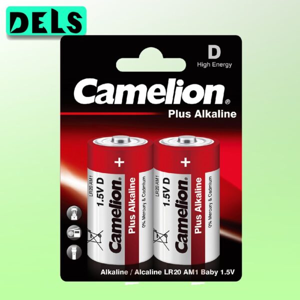 CAMELION LR20-BP2 Батарейка