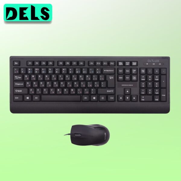 Delux DLD-6075OUB Комплект Клавиатура и Мышь