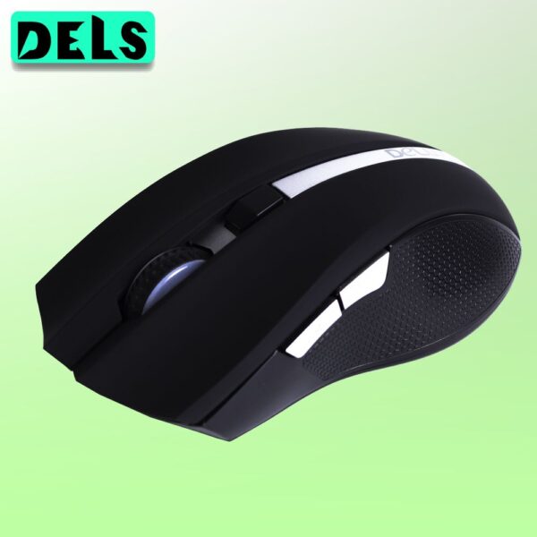 Delux DLM-516OGB Мышь беспроводная черная