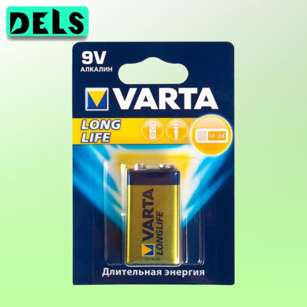 VARTA 6LR61-BP1 Батарейка Longlife 9V 1 шт
