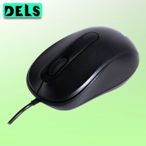 Delux DLM-109OUB Мышь проводная черная