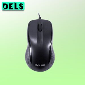 Delux DLM-388OUB Мышь проводная черная