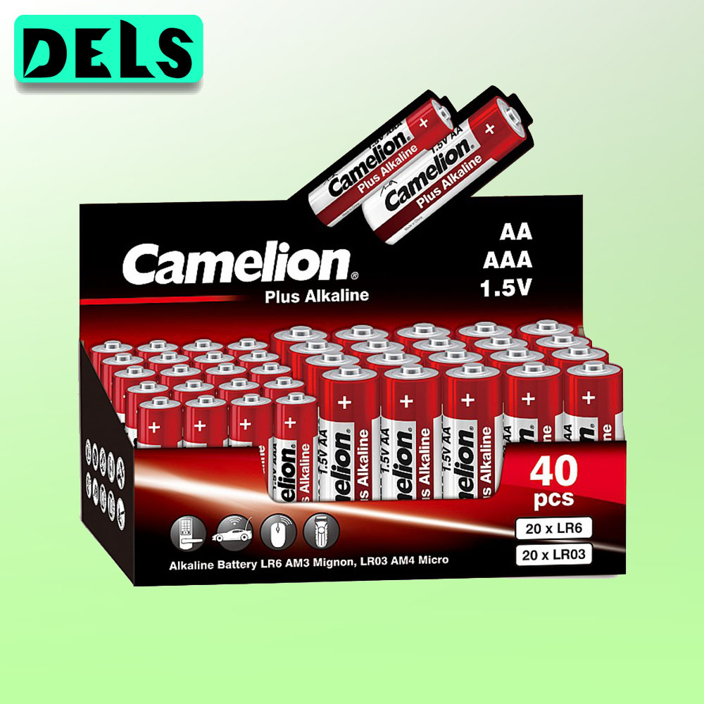 Батарейка CAMELION Plus Alkaline 20LR6+20LR03-SP4-CB