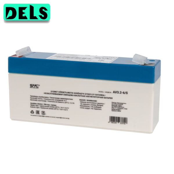 Аккумуляторная батарея SVC AV3.2-6/S 6В 3.2 Ач