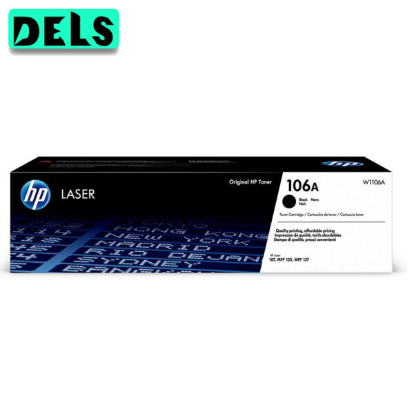 Картридж HP W1106A 106A Black (Чёрный)