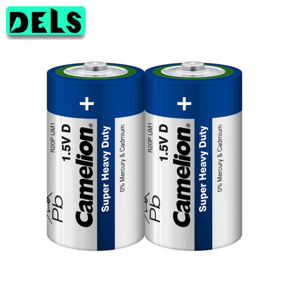 Батарейка CAMELION Super Heavy Duty R20P-SP2B
