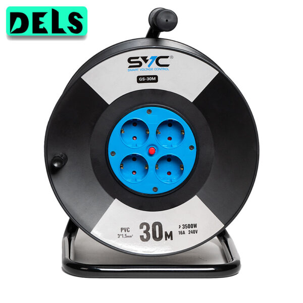 Удлинитель на катушке SVC GS-30M 30м. 240 в.