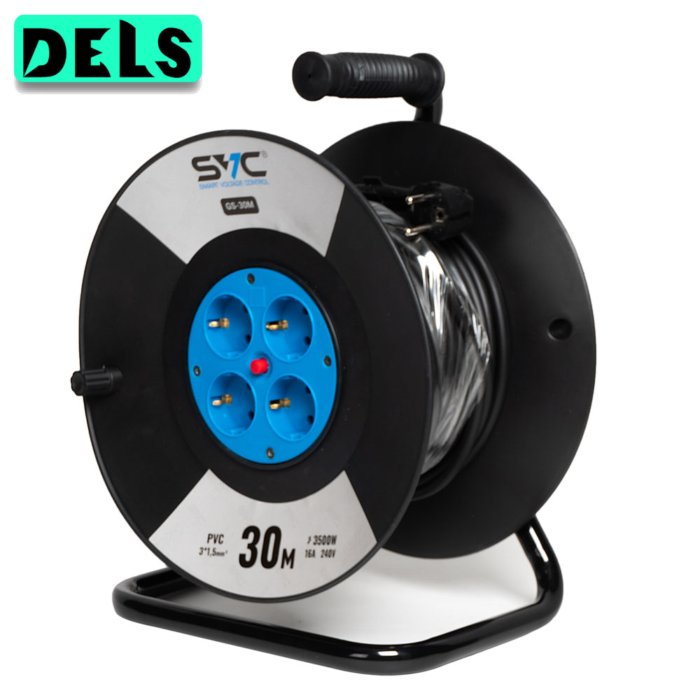 Удлинитель на катушке SVC GS-30M 30м. 240 в.