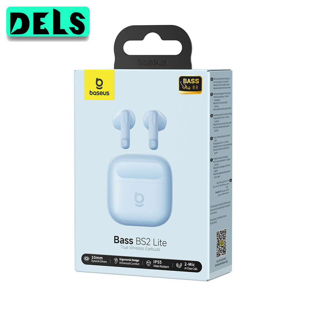 Наушники Baseus Bass BS2 Lite Earbuds Galaxy Blue (A0010A05)