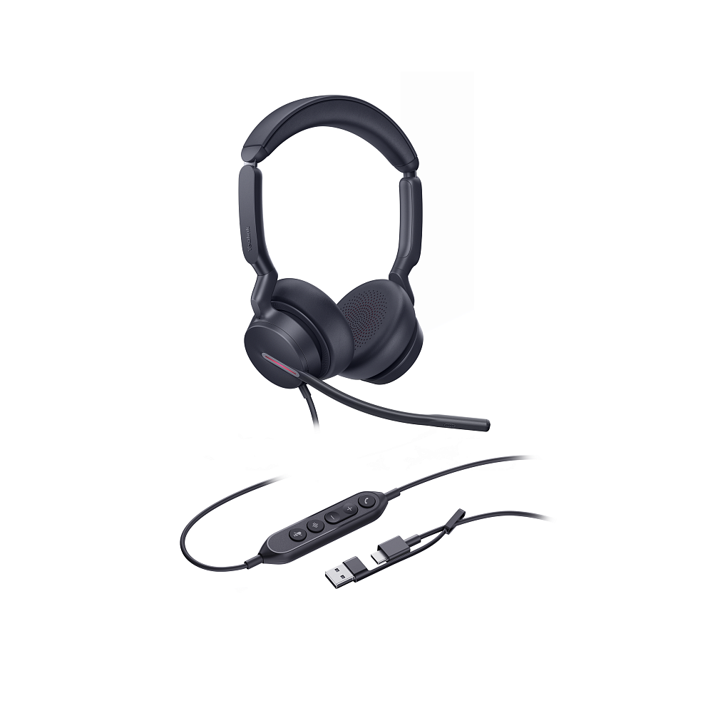 Гарнитура Yealink UH46 Dual UC USB-C/A